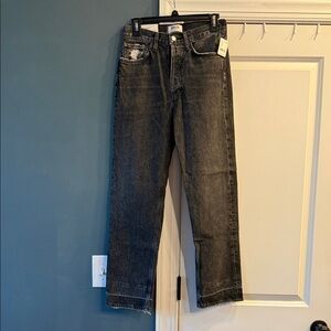 Agolde 90’s Jean Mid Rise Loose Fit in Rebellion 25x29 NWT